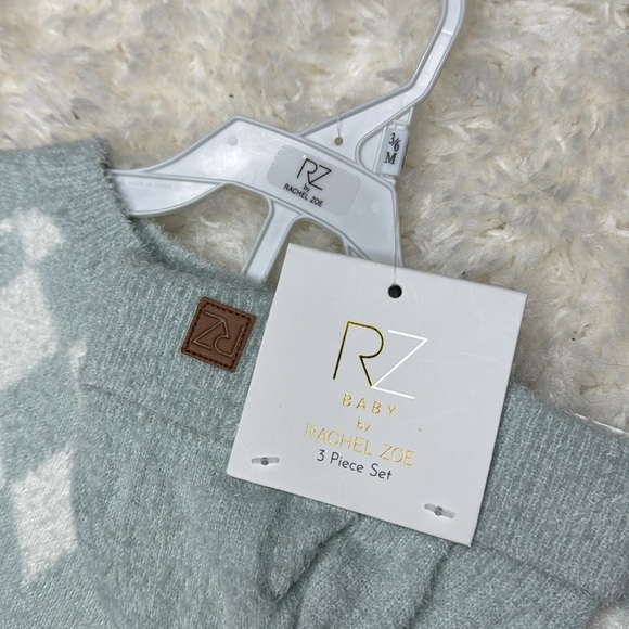 🔥Host-Pick🌟Baby by Rachel Zoe Baby 3-6Ms 3 Piece Set🔥🌟 - Picture 6 of 8